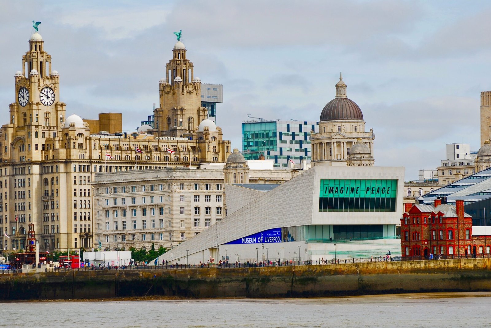 The Liverpool skyline created by an effective construction recruitment agency in Liverpool.
